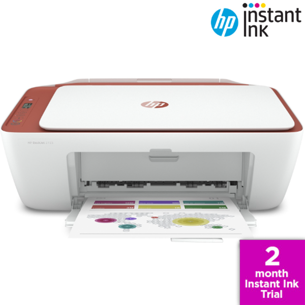 NEW HP Deskjet 2723e Wireless Multifunction Printer/Scanner/Copier